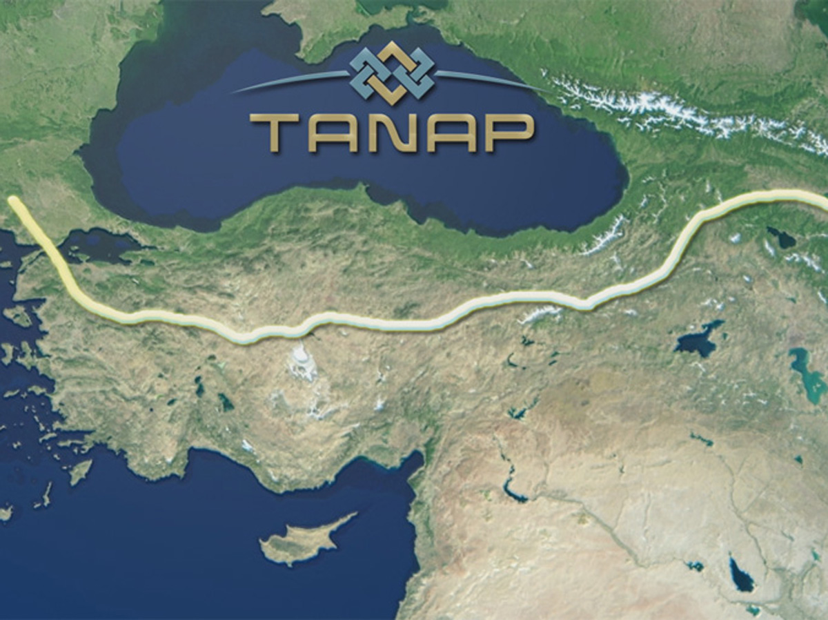 TANAP-ın Türkiyədən keçən hissəsinin tikintisi başlanır