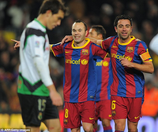 Barcelona legend Andres Iniesta admits: 'Xavi and I can't play together'