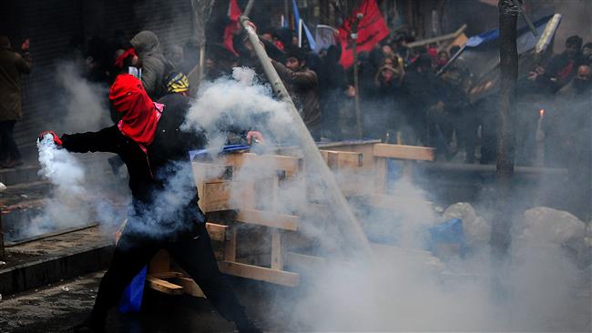 Turkish police clash with protesters marking teen’s death in Istanbul