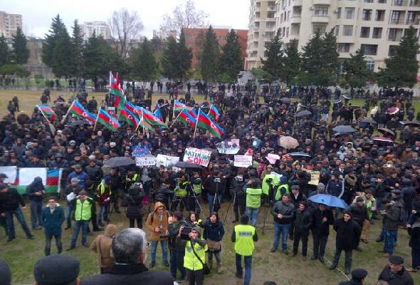 Hacıbala Abutalıbov mitinqə razılıq verdi