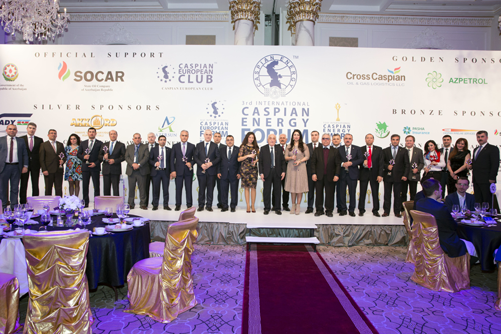 Caspian European Club holds 12th “Caspian Energy Award – 2015” prize awarding ceremony