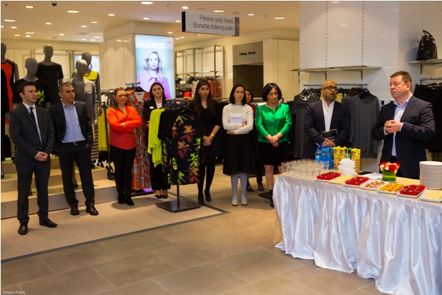 В Баку состоялось официальное открытие магазина Marks&Spencer