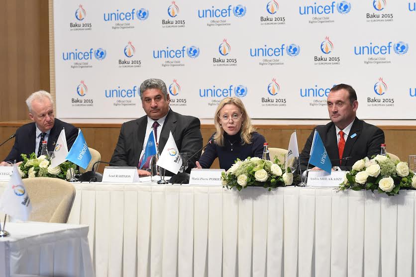 UNICEF, Baku Games agree to start partnership