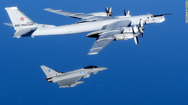 NATO intercepts Russian military aircraft