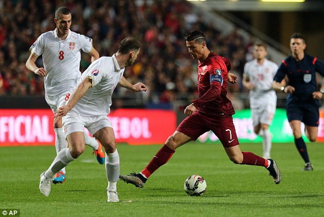 Portugal 2-1 Serbia: Cristiano Ronaldo and Co go top of Group I