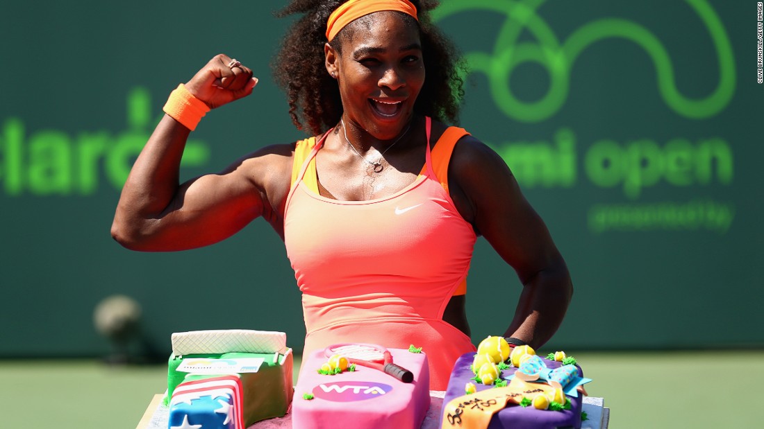 Lucky number 700 for Serena Williams