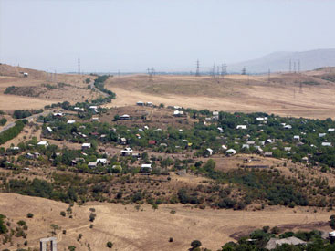 Marneulidə azərbaycanlılar yaşayan kənddə etiraz aksiyası