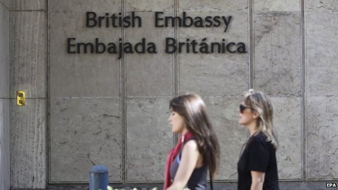 UK ambassador summoned by Argentina