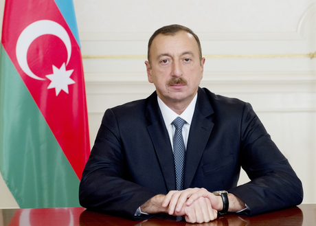 Ильхам Алиев в Астаре