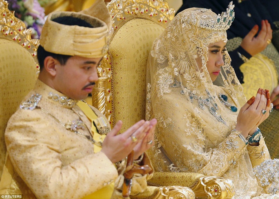 Sultan of Brunei's son celebrates wedding with mind-boggling splendour