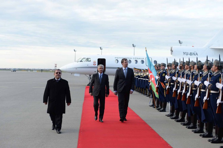 Serbian premier arrives in Azerbaijani capital