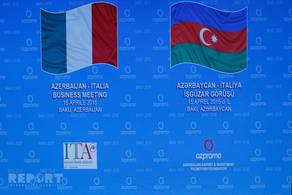​Bakıda Azərbaycan-İtaliya işgüzar görüşü keçirilir
