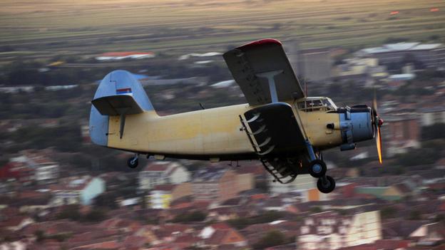 The plane that can fly backwards