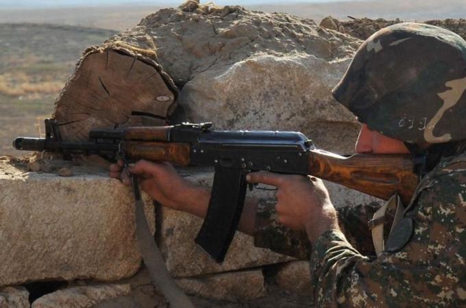 Azerbaijani soldier killed by Armenian fire