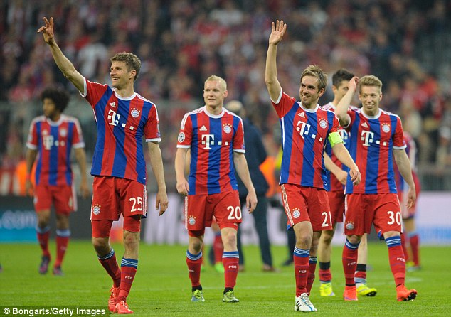 Bayern Munich now have 115 goals