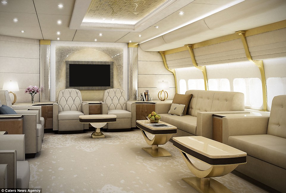 Inside the £400million mansion in the sky