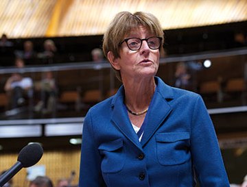 Anne Brasseur: I could not use the term ‘genocide’ since it is not CoE’s official position