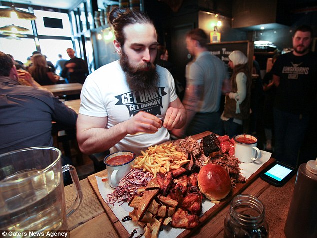 7,000 calorie meat feast