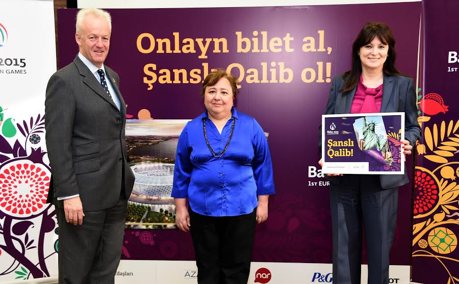 Baku 2015 and Azerbaijan Airlines announce first Lucky Winner
