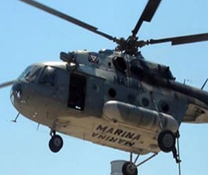 Hərbi helikopter atəşə tutuldu, ölənlər var