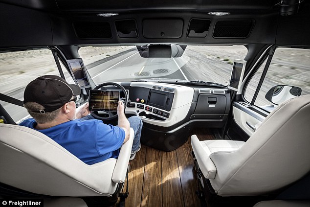 The self-driving truck that could put Teamsters out of business