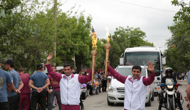 Факел первых Евроигр доставлен в Зардаб