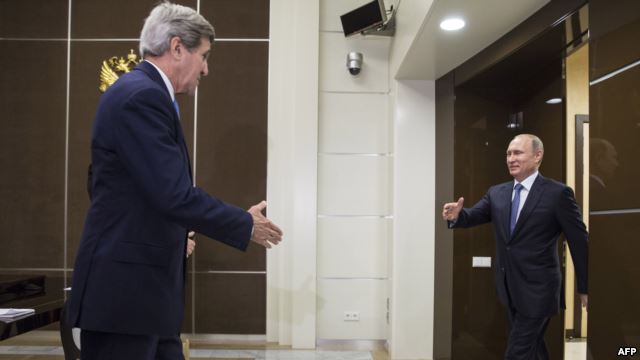 Kerry: Ukraynada atəşkəs saxlansa, Rusiyaya sanksiyalar bitə bilər