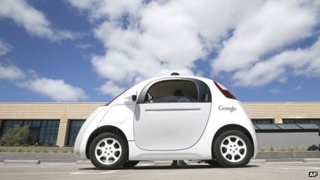 Google purpose-built robot cars tested on public roads