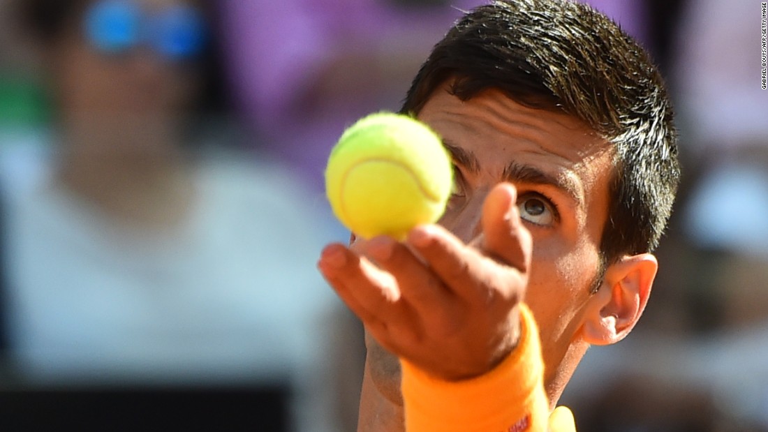 Flawless Novak Djokovic wins Roman duel with Roger Federer