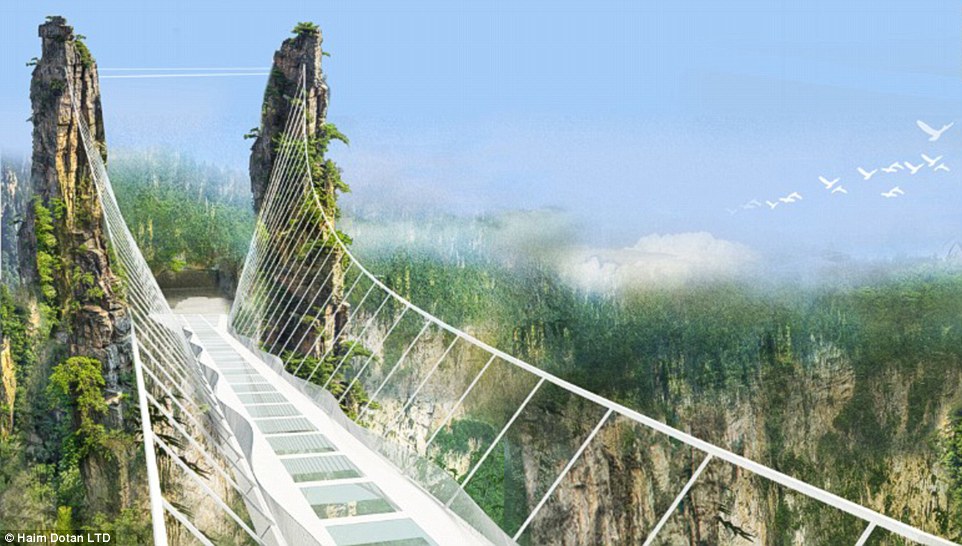 China set to open the most terrifying walkway in the world