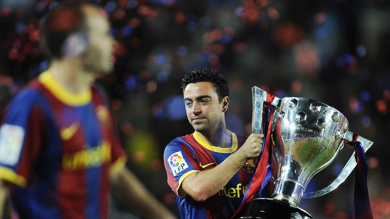 Barcelona legend Xavi Hernandez calls time on 24-year career at Camp Nou