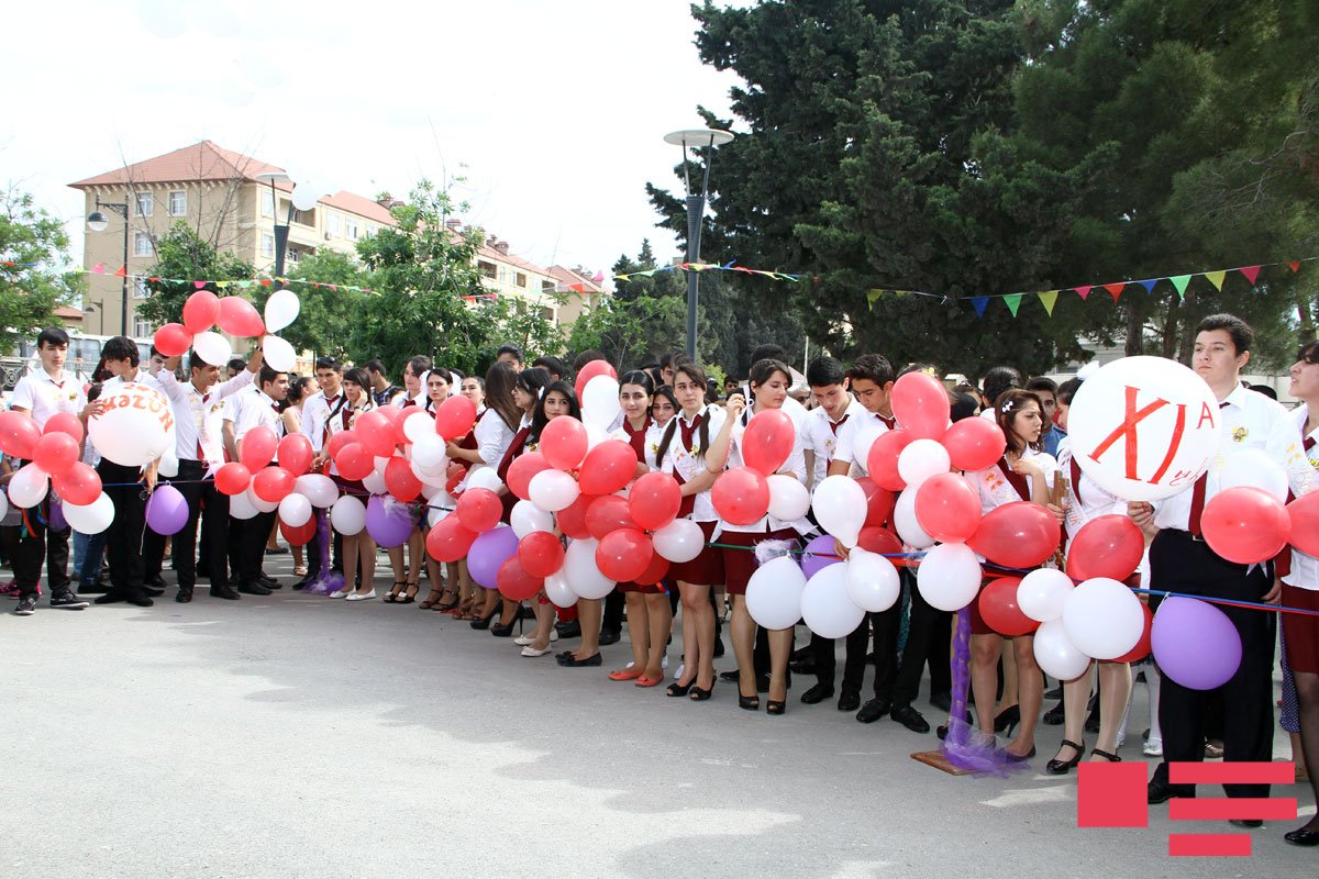 Bu gün Azərbaycanda “Son zəng” qeyd olunur