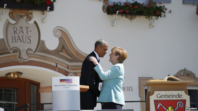 Obama, Merkel: “Rusiyaya sanksiyalar qalmalıdır”