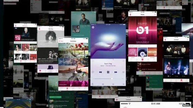 Apple reveals new Music app to rival Spotify