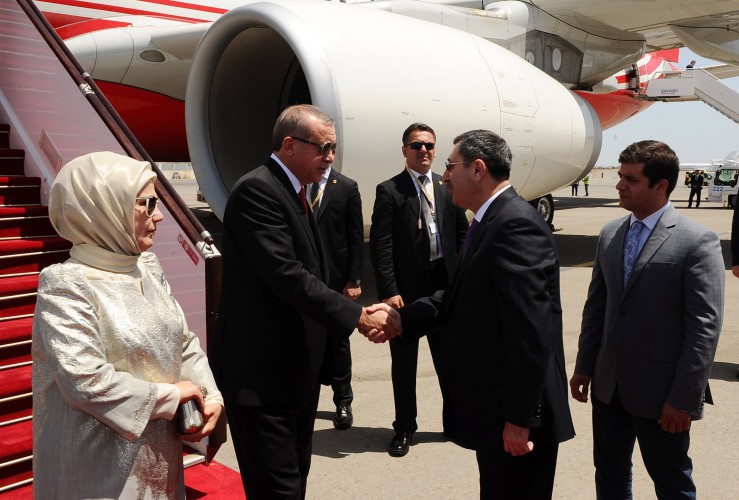 Президент Турции в Баку