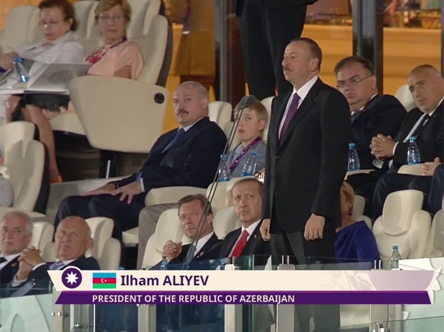 Президент Азербайджана объявил I Европейские игры  открытыми