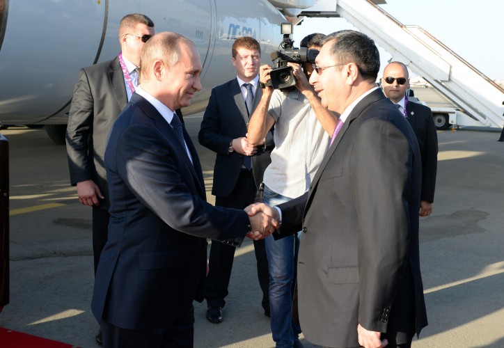 Владимир Путин прибыл в Баку