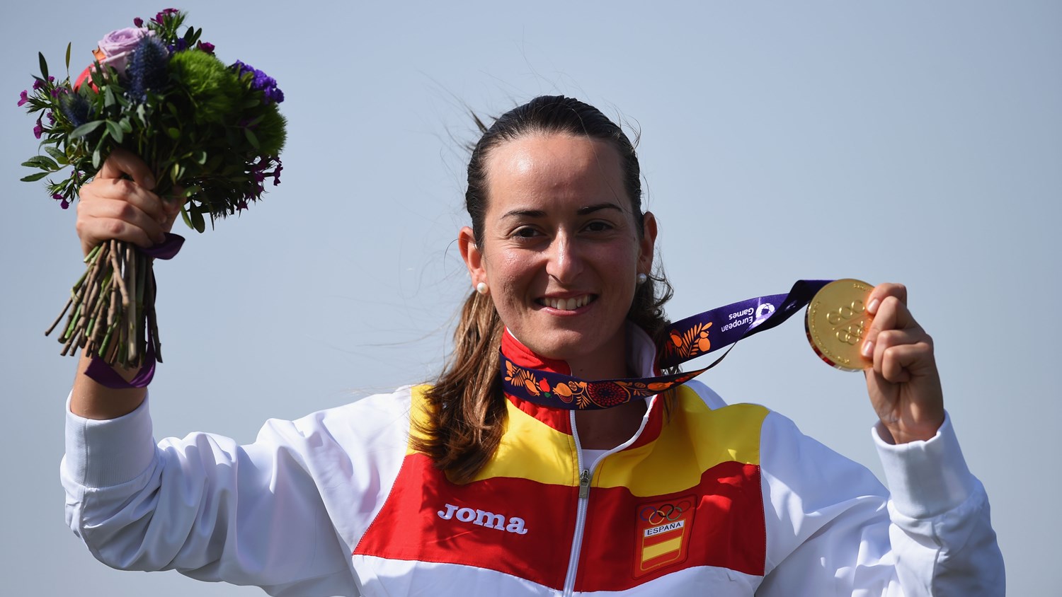 Shooter Fatima Galvez earns gold for Spain
