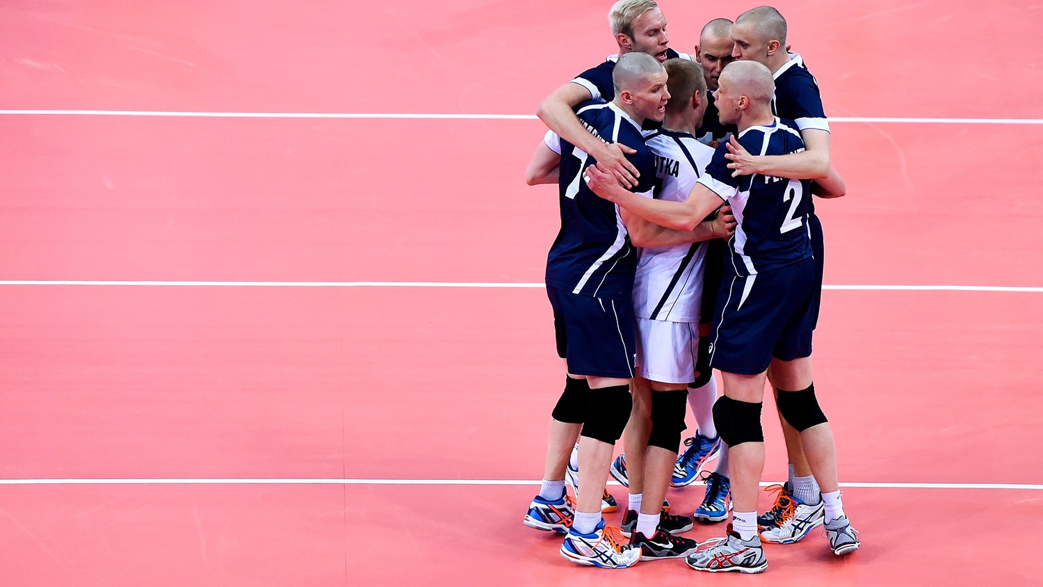 The bald facts about Finland's Volleyball team
