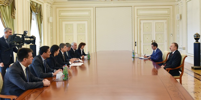 Hungary's Kover meets Azerbaijani president in Baku