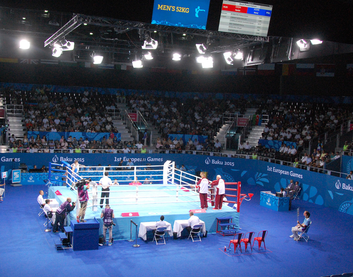 Азербайджанский боксер вышел в 1/8 финала на Евроиграх