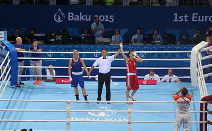 Два азербайджанских боксера в четвертьфинале Евроигр