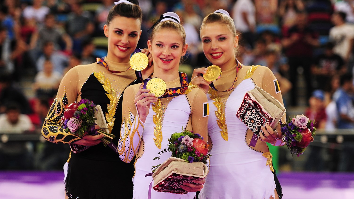 Baku 2015: Clean sweep for Belgium's women gymnasts