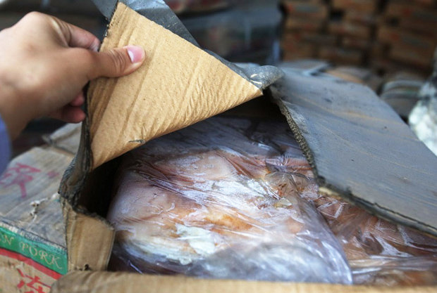 Customs seize smuggled restaurant-bound meat produced 40 YEARS ago