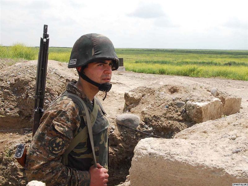 Armenia says soldier killed on border with Azerbaijan