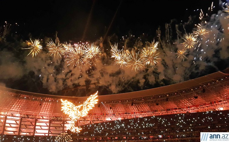 Церемония закрытие Евроигр в Баку – ФОТОРЕПОТАЖ