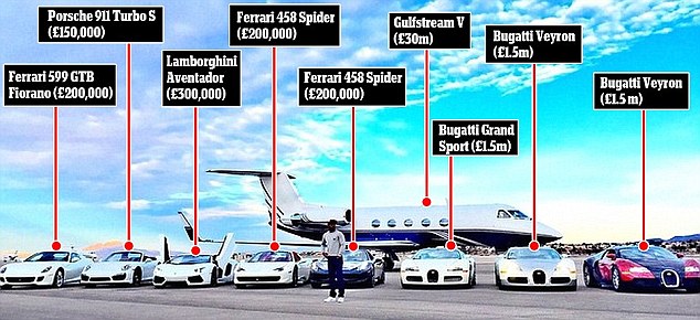 When £35million worth of cars just won't do