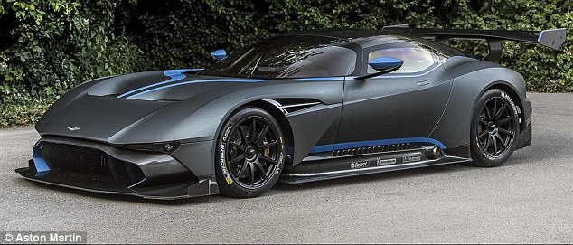Aston Martin reveals $2.3m hi-tech 'Vulcan' hypercar