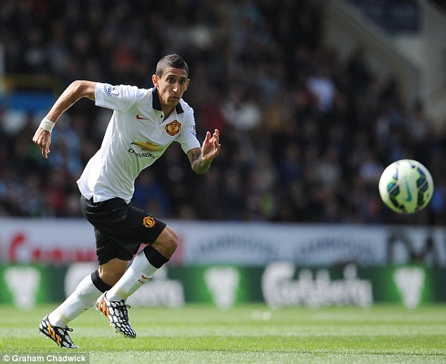 PSG are interested in Manchester United star Angel di Maria