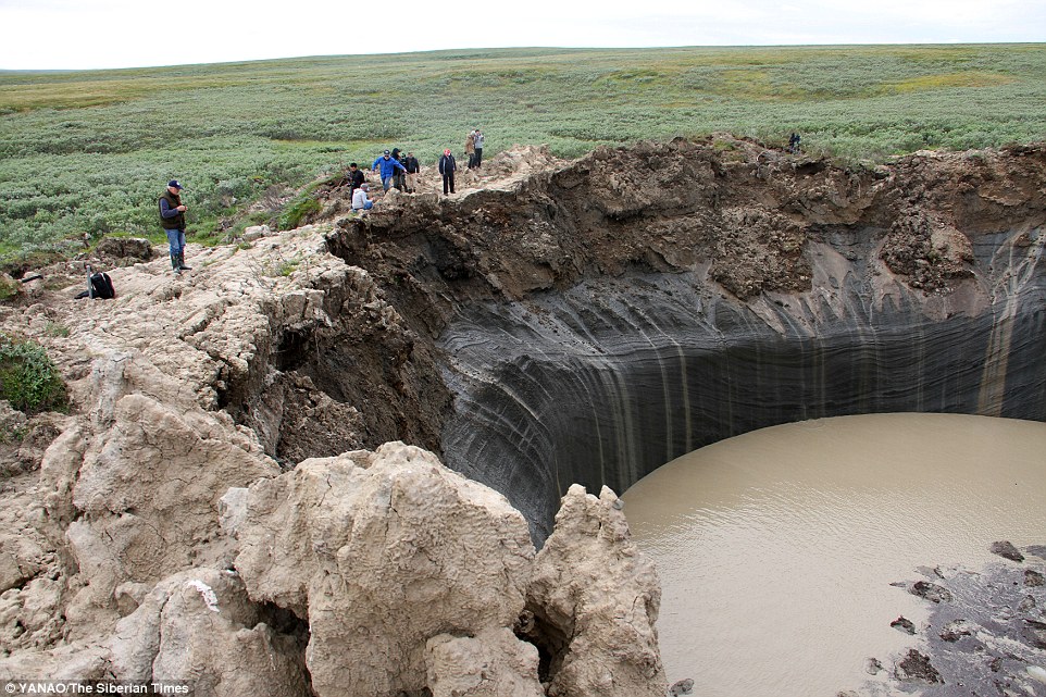 Mystery of Siberia's 200ft-deep craters solved